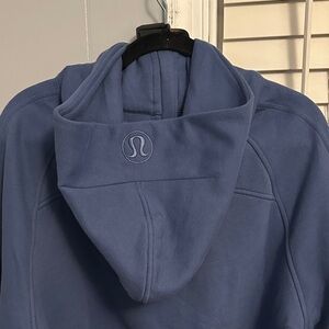 Lululemon Athletica Blue Ribbed Half-Zip Pullover scuba xl/xxl NWT